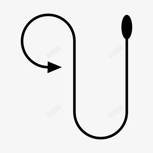 箭头方向发射图标svg_新图网 https://ixintu.com 发射 向上 方向 箭头