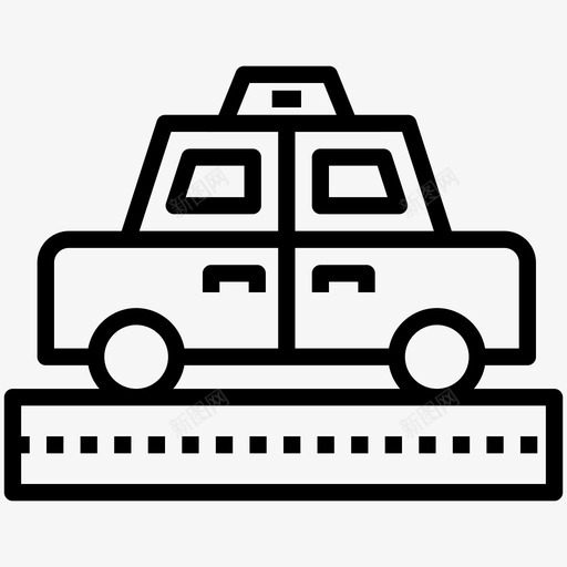 本地出租车出租车公共交通图标svg_新图网 https://ixintu.com 交通 元素 公共 出租车 图标 城市 客车 本地