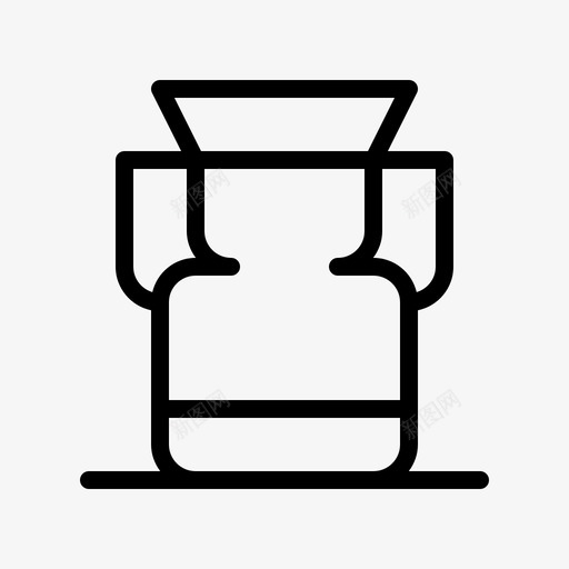 陶器埃及31直纹图标svg_新图网 https://ixintu.com 埃及 直纹 陶器