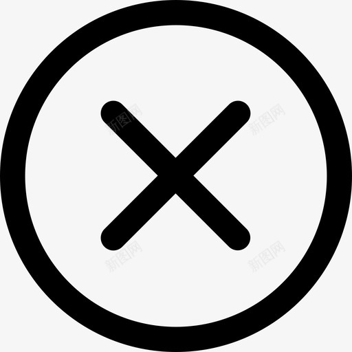 icon_搜索栏_清除文本_normalsvg_新图网 https://ixintu.com icon_搜索栏_清除文本_normal