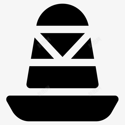 墨西哥软帽牛仔帽软帽图标svg_新图网 https://ixintu.com 图标 墨西哥 夏日 头饰 字形 时尚服装 牛仔帽 软帽