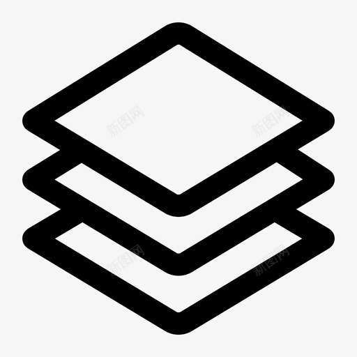 图层按钮应用程序文件图标svg_新图网 https://ixintu.com uiux基本卷1 图层按钮 应用程序 文件