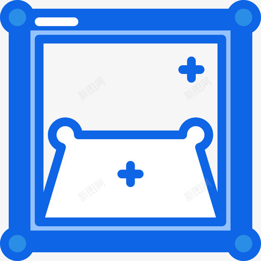 透视图ui界面30蓝色图标svg_新图网 https://ixintu.com ui 界面 蓝色 透视图