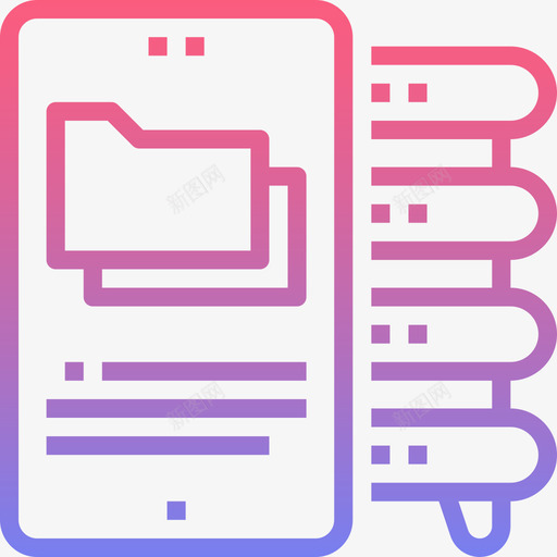 线性移动存储技术图标svg_新图网 https://ixintu.com 线性移动存储技术