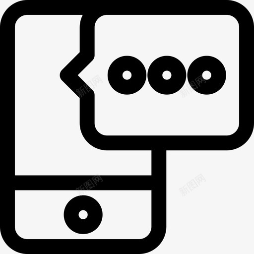 信息通信129线性图标svg_新图网 https://ixintu.com 信息 线性 通信