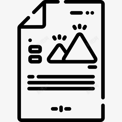图表创作过程62线性图标svg_新图网 https://ixintu.com 创作过程62 图表 线性
