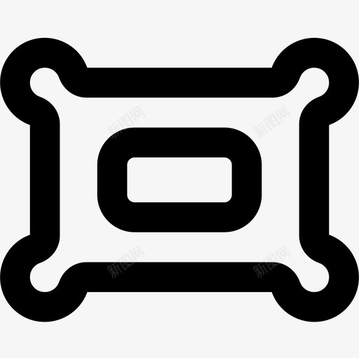 枕头婴儿113线性图标svg_新图网 https://ixintu.com 婴儿113 枕头 线性