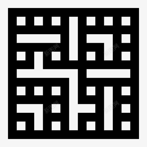 玉米迷宫芯片电脑芯片图标svg_新图网 https://ixintu.com ol 玉米 电脑 芯片 被子 连接 迷宫