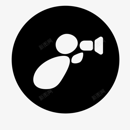 大喊大叫吹牛扩音器图标svg_新图网 https://ixintu.com 一个人 一群人 吹牛 大喊大叫 扩音器