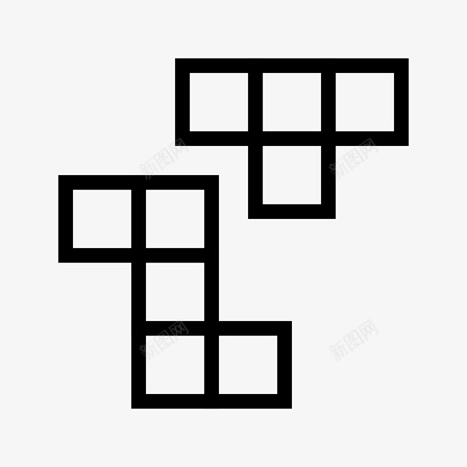 砖块建筑墙壁图标svg_新图网 https://ixintu.com 墙壁 工程 建筑 砖块