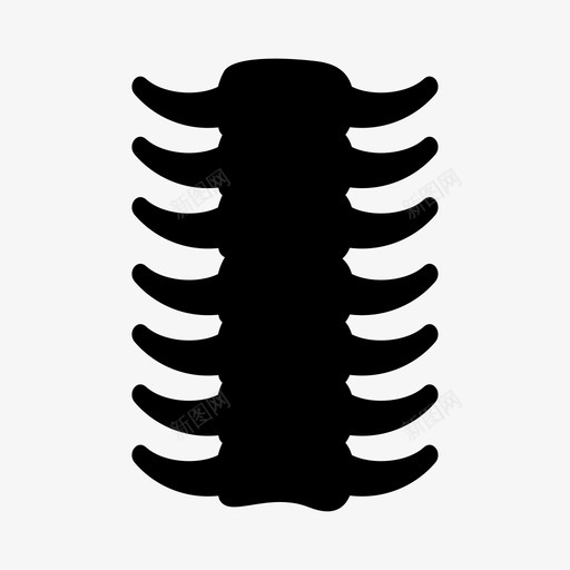 颈椎svg_新图网 https://ixintu.com 颈椎
