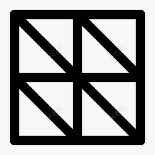 网格相机剪切图标svg_新图网 https://ixintu.com 剪切 图像 图像编辑 相机 编辑 网格