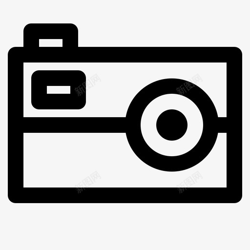 照相机小工具多媒体图标svg_新图网 https://ixintu.com 图片 多媒体 小工具 照相机