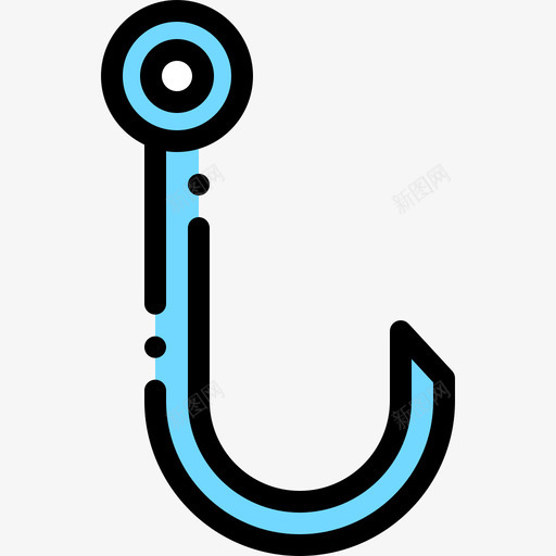 钩屠夫2线性颜色图标svg_新图网 https://ixintu.com 屠夫 线性 颜色