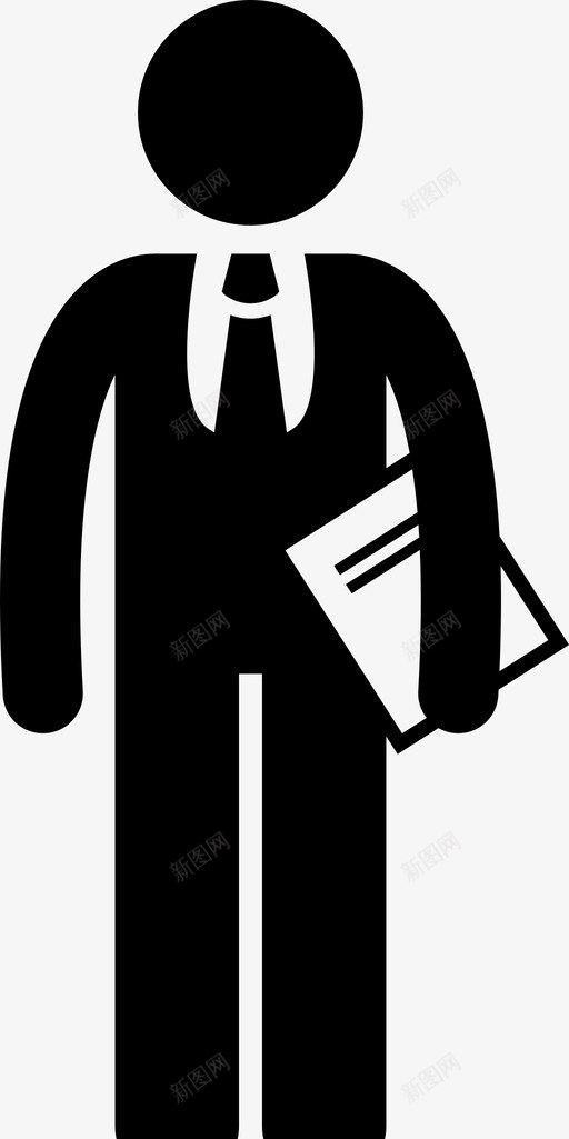 经理商务标杆人物图标svg_新图网 https://ixintu.com 商务 标杆人物 经理 运动员管理