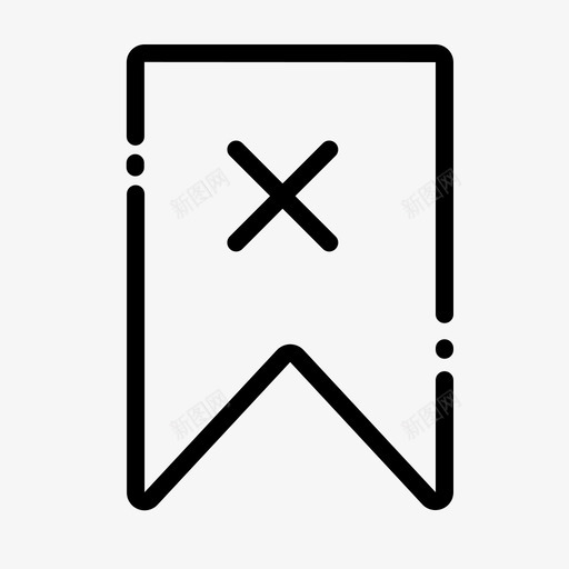 未保存书签uiux集合集图标svg_新图网 https://ixintu.com ui ux 书签 保存 合集 集合
