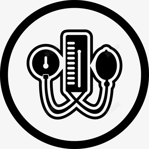 血压仪血压计医疗保健图标svg_新图网 https://ixintu.com 医疗保健 血压 血压计