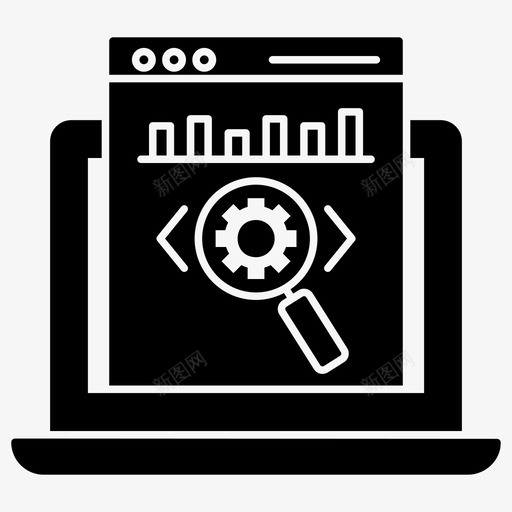 web编码搜索数据分析统计图标svg_新图网 https://ixintu.com web 一组 代码 信息 关于 图元 图标 开发 搜索 标的 编码