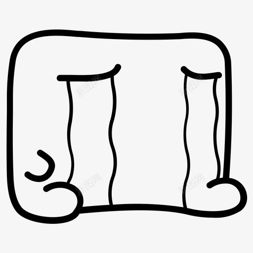 哭泣可怜悲伤图标svg_新图网 https://ixintu.com 可怜 哭泣 悲伤 眼泪 豆腐