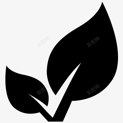 绿色生态环保图标svg_新图网 https://ixintu.com 清新 环保 生态 绿色 自然