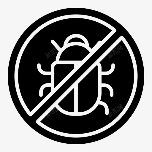 防病毒网络3固态图标svg_新图网 https://ixintu.com 固态 网络3 防病毒