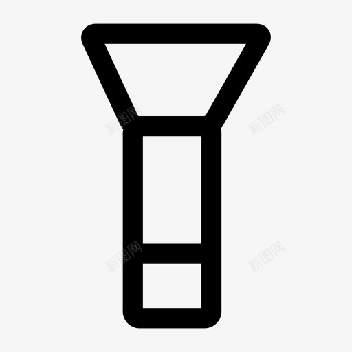照亮svg_新图网 https://ixintu.com 照亮 填充 扁平 线性 单色 简约 商务
