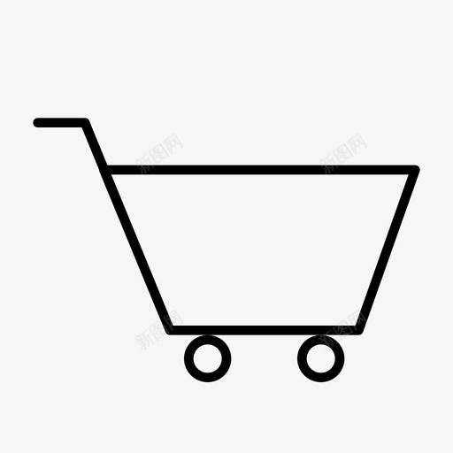 购物车购物篮买卖图标svg_新图网 https://ixintu.com 买卖 办公和营销业务 购物 购物篮 购物车