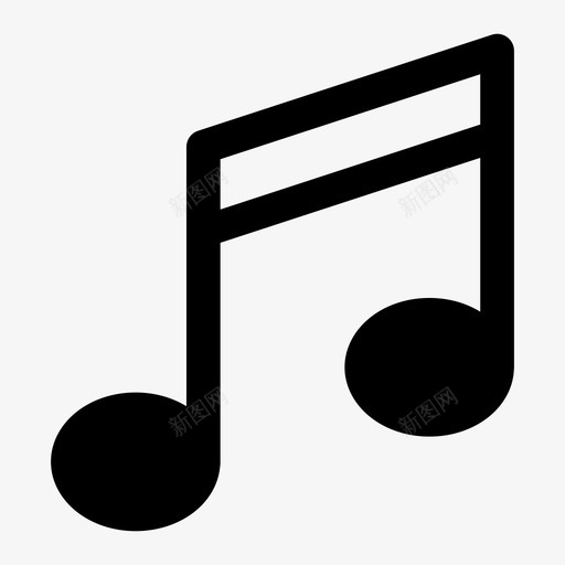 音符和弦歌曲图标svg_新图网 https://ixintu.com 和弦 歌曲 调子 音符 音调