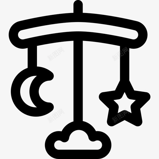 婴儿床移动睡眠时间33线性图标svg_新图网 https://ixintu.com 婴儿床 时间 睡眠 移动 线性