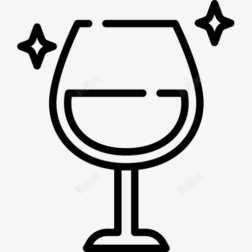 酒夜派对42直系图标svg_新图网 https://ixintu.com 派对 直系