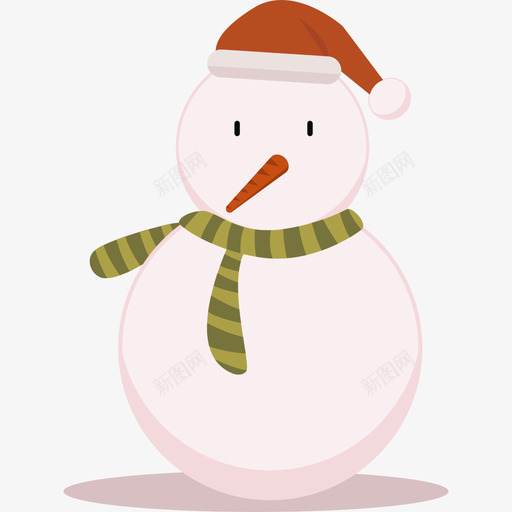 雪人-5svg_新图网 https://ixintu.com 雪人-5