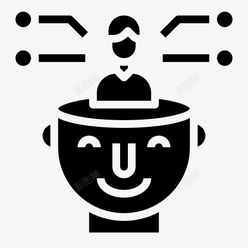 思考管理73填充图标svg_新图网 https://ixintu.com 填充 思考 管理