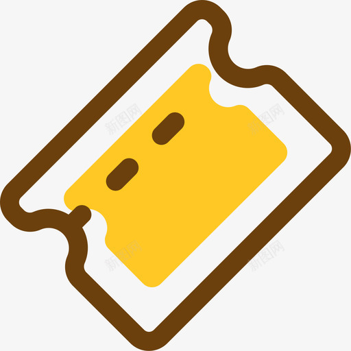 门票svg_新图网 https://ixintu.com 门票 车票 票 电影票 公园票 优惠券 ticket certificate bond note deed 线性 扁平 精美 简约 圆润