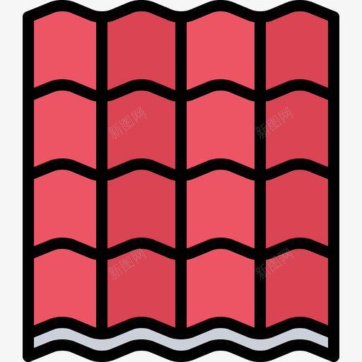 屋顶建筑商2颜色图标svg_新图网 https://ixintu.com 屋顶 建筑商2 颜色