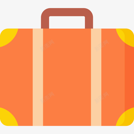 旅行箱旅行250扁平图标svg_新图网 https://ixintu.com 扁平 旅行 旅行箱