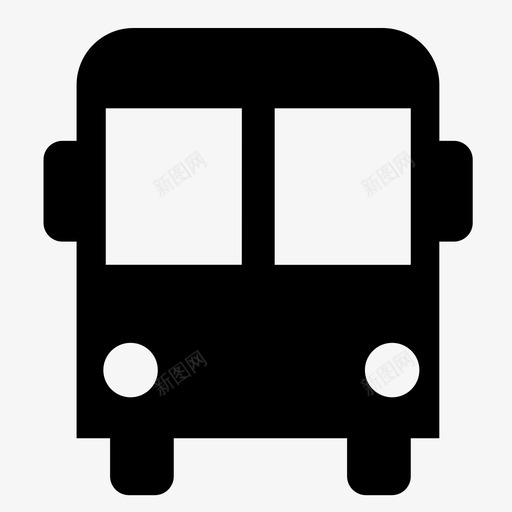 公共汽车公共汽车站校车图标svg_新图网 https://ixintu.com 公共 公共汽车 校车 汽车站