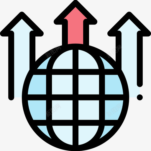 球体分析39线性颜色图标svg_新图网 https://ixintu.com 分析 球体 线性 颜色