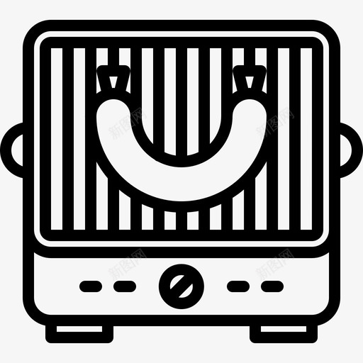 香肠bbq25直式图标svg_新图网 https://ixintu.com bbq 直式 香肠