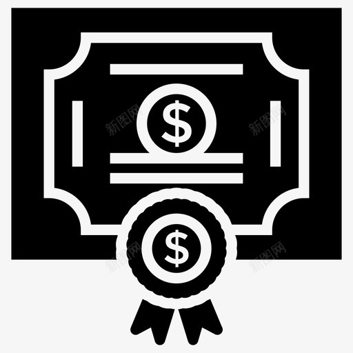 政府债券向量钞票现金图标svg_新图网 https://ixintu.com 一套 债券 储蓄 向量 字形 投资 政府 现金 纸币 美元 钞票