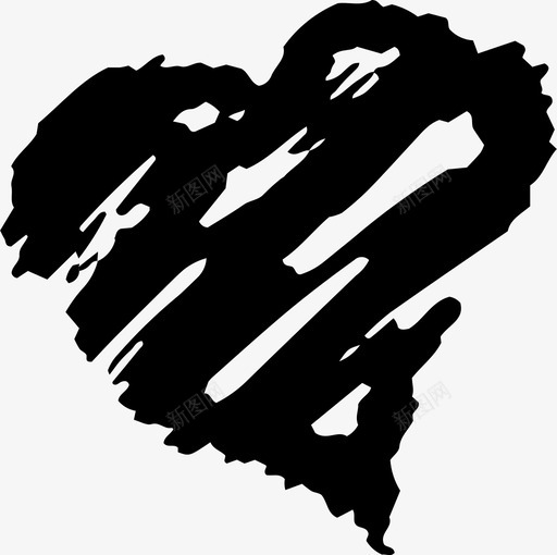 垃圾心苦恼爱情图标svg_新图网 https://ixintu.com 垃圾心 情人节手绘涂鸦 浪漫 爱情 苦恼