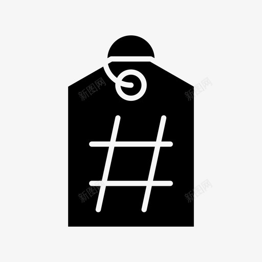标签互联网社交媒体图标svg_新图网 https://ixintu.com 互联网 标签 社交媒体