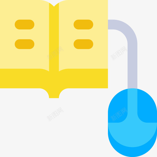 图书学校和教育5平铺图标svg_新图网 https://ixintu.com 图书 学校 平铺 教育