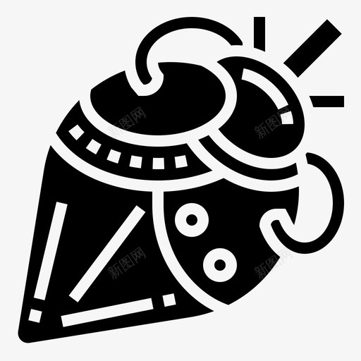 人工心脏发明器官图标svg_新图网 https://ixintu.com glyph1 人工 人工智能 发明 器官 心脏 科学