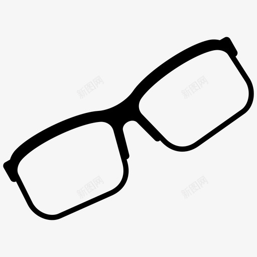 眼镜眼睛视力图标svg_新图网 https://ixintu.com 眼睛 眼镜 紫外线 视力