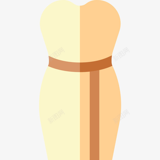 连衣裙衣服117平装图标svg_新图网 https://ixintu.com 平装 衣服117 连衣裙