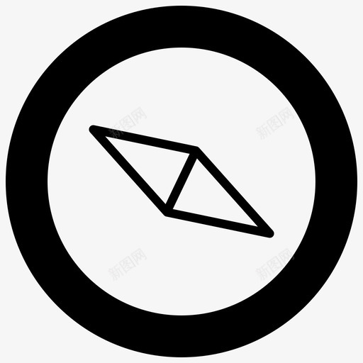 探索性测试自动化指南针图标svg_新图网 https://ixintu.com 指南针 探索性测试 测试blackfillMinsfront 自动化 质量控制 质量检查