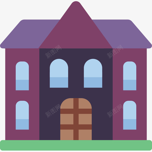豪宅住宅3公寓图标svg_新图网 https://ixintu.com 住宅3 公寓 豪宅