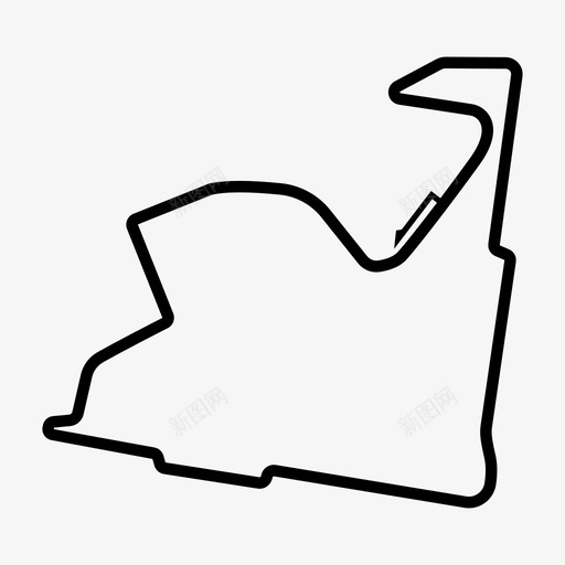 达拉斯街赛道一级方程式大奖赛图标svg_新图网 https://ixintu.com f1赛道 一级方程式 大奖赛 美国 赛车 达拉斯街赛道