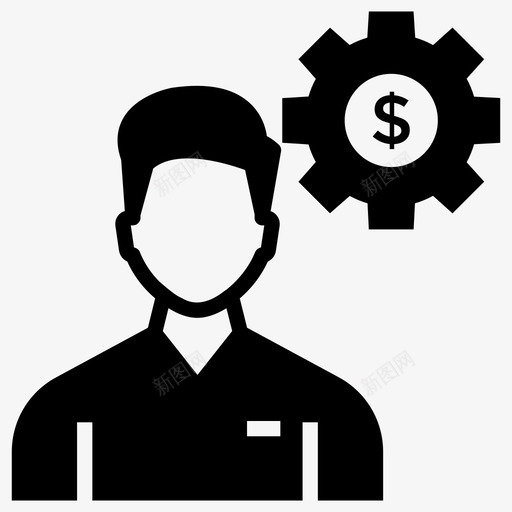 基金经理头像支持者资本家图标svg_新图网 https://ixintu.com 储蓄 基金 头像 字形 投资 持有人 支持者 经理 股东 股票 资本家