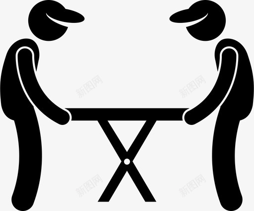 安排桌子安排活动图标svg_新图网 https://ixintu.com 事件 会的 安排 家具 桌子 活动 策划者 组织者 聚会